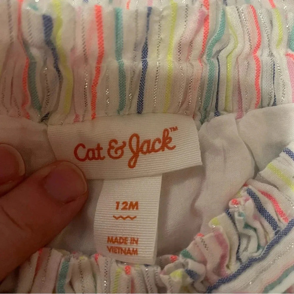 Neon Striped Seersucker Outfit - Picture 2 of 6